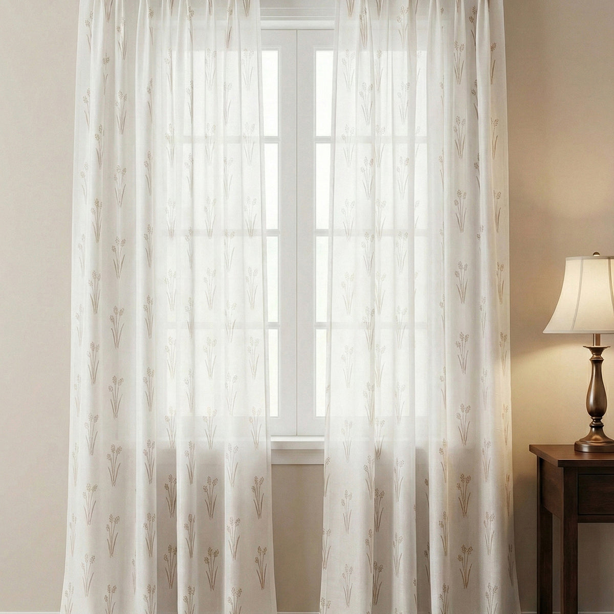 Quiet Florals Curtain