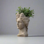 Grecian Bust Pot Planter Vase & Pots