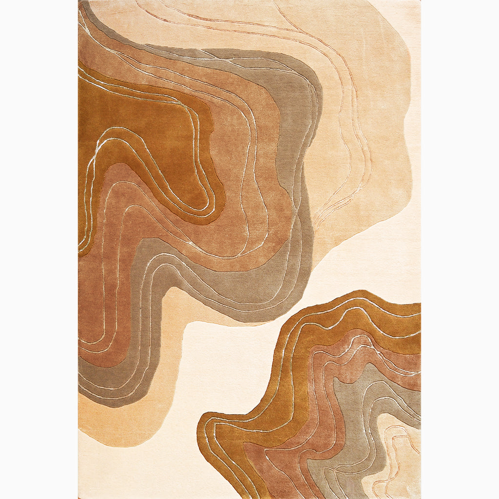 Grounded Forms Hand-Knotted