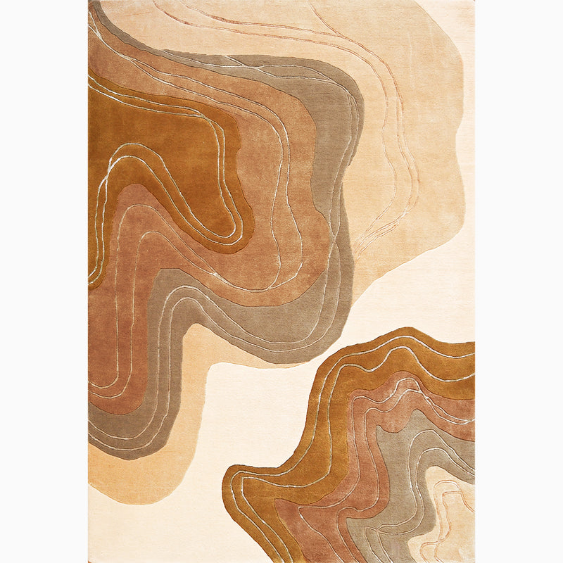 Grounded Forms Hand-Knotted