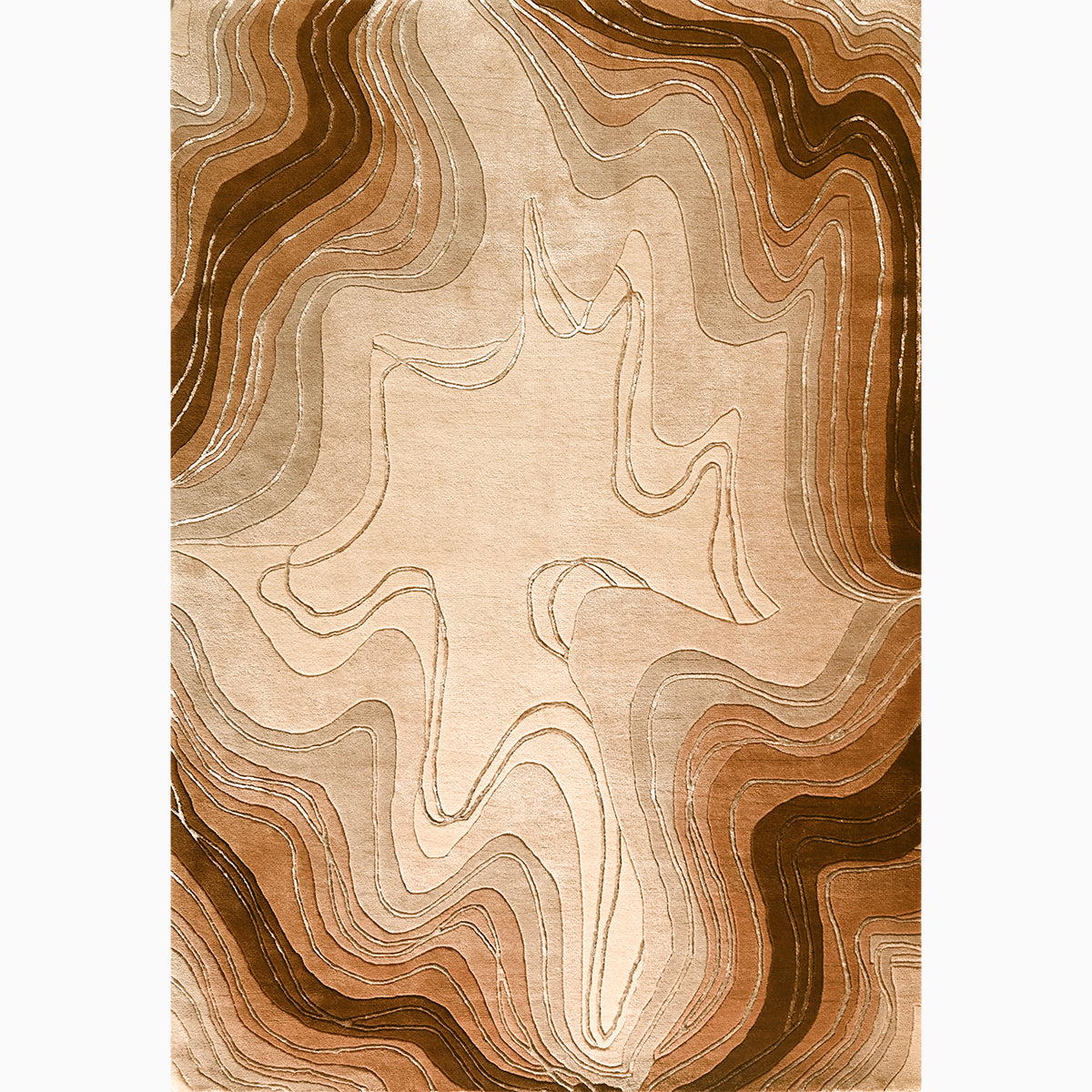 Earth Form Hand-Knotted