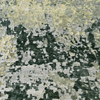 Textured Ground Indo Nepali Rug Hand-Knotted