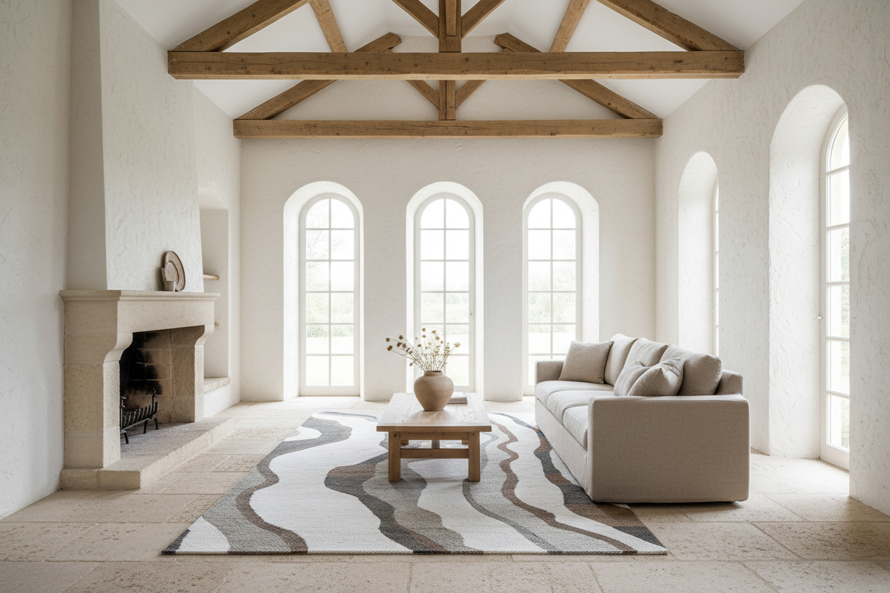 Natural Terrain Handtufted Rug Hand Tufted