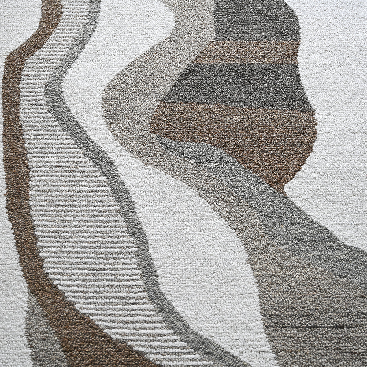 Natural Terrain Handtufted Rug Hand Tufted