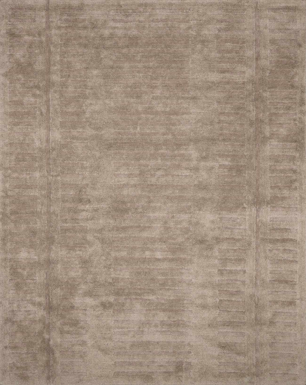 Washable Handmade Wool Rug - Brown - Clearance