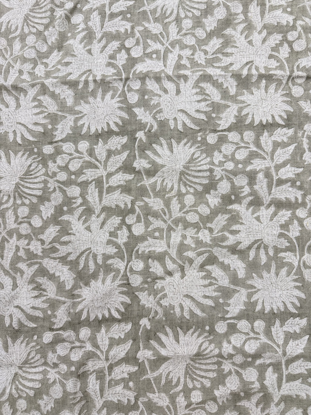 Malyn Handloom Block Print Linen Linen Fabric