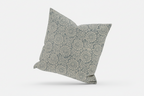 Hattie Botanical Print Dusty Blue Pillow Cover 26" x 26" Double Sided Pillow Covers