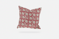 Hayley Botanical Print Coral Pink Pillow Cover 26" x 26" Double Sided Pillow Covers