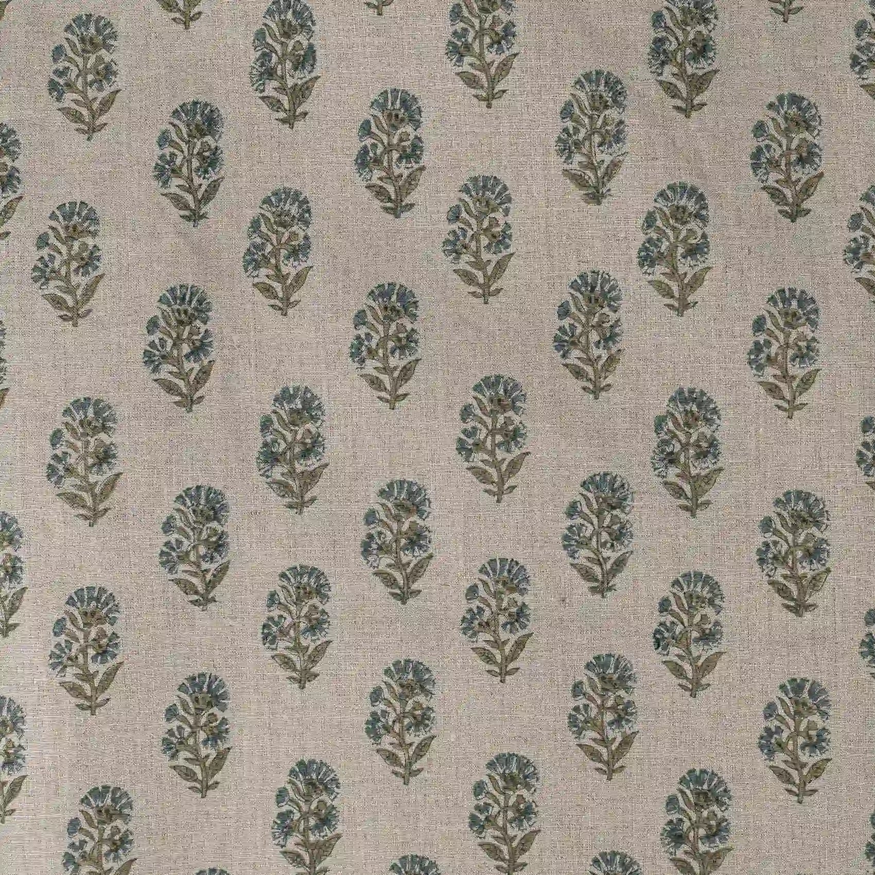Heirloom Garden Natural Linen Fabric by the Yard