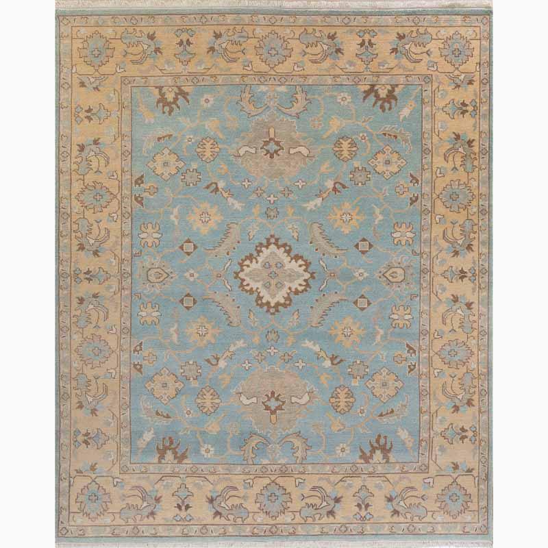 Holbrook Hand-Knotted Wool Oushak Rug 12' x 18' Hand-Knotted