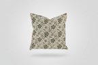 Holly Botanical Print Warm White Pillow Cover 26" x 26" Double Sided Pillow Covers