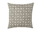 Emma Botanical Print Ash Grey Pillow Cover Single Sided Pillow Covers