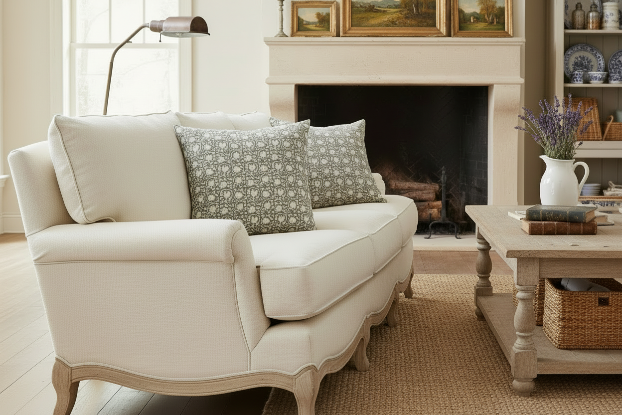 Emma Botanical Print Ash Grey Pillow Cover Pillow Covers