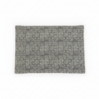 4 Yards Cut Out-Vada Geometric Black Upholstery Fabric