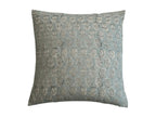 Felicity Ditsy Prints Washed Aqua Pillow Cover Single Sided Pillow Covers