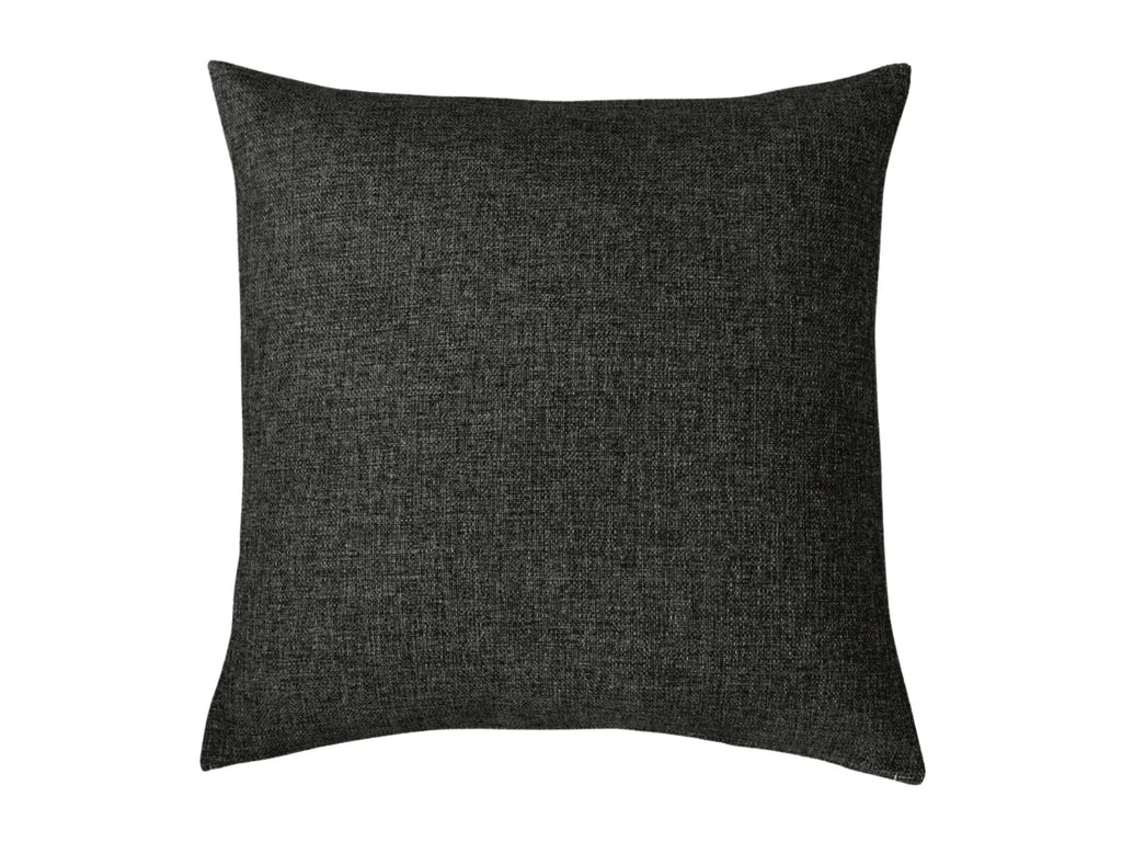 Harrison Plaid Black Pillow Cover 18" x 18" Single Sided Pillow Covers