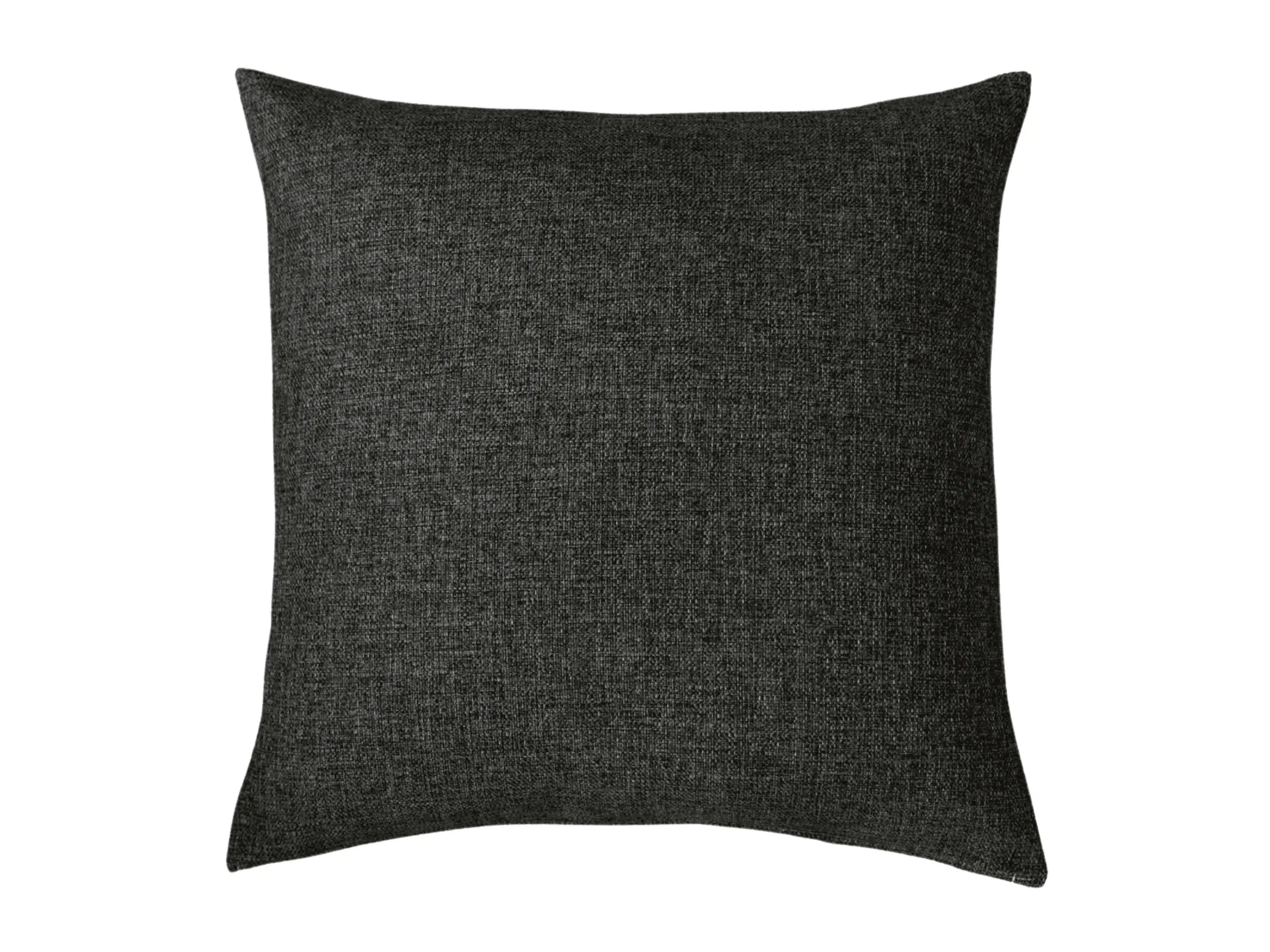 Harrison Plaid Black Pillow Cover 18" x 18" Single Sided Pillow Covers