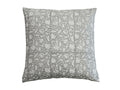 Rose Botanical Print Ash Grey Pillow Cover Single Sided Pillow Covers
