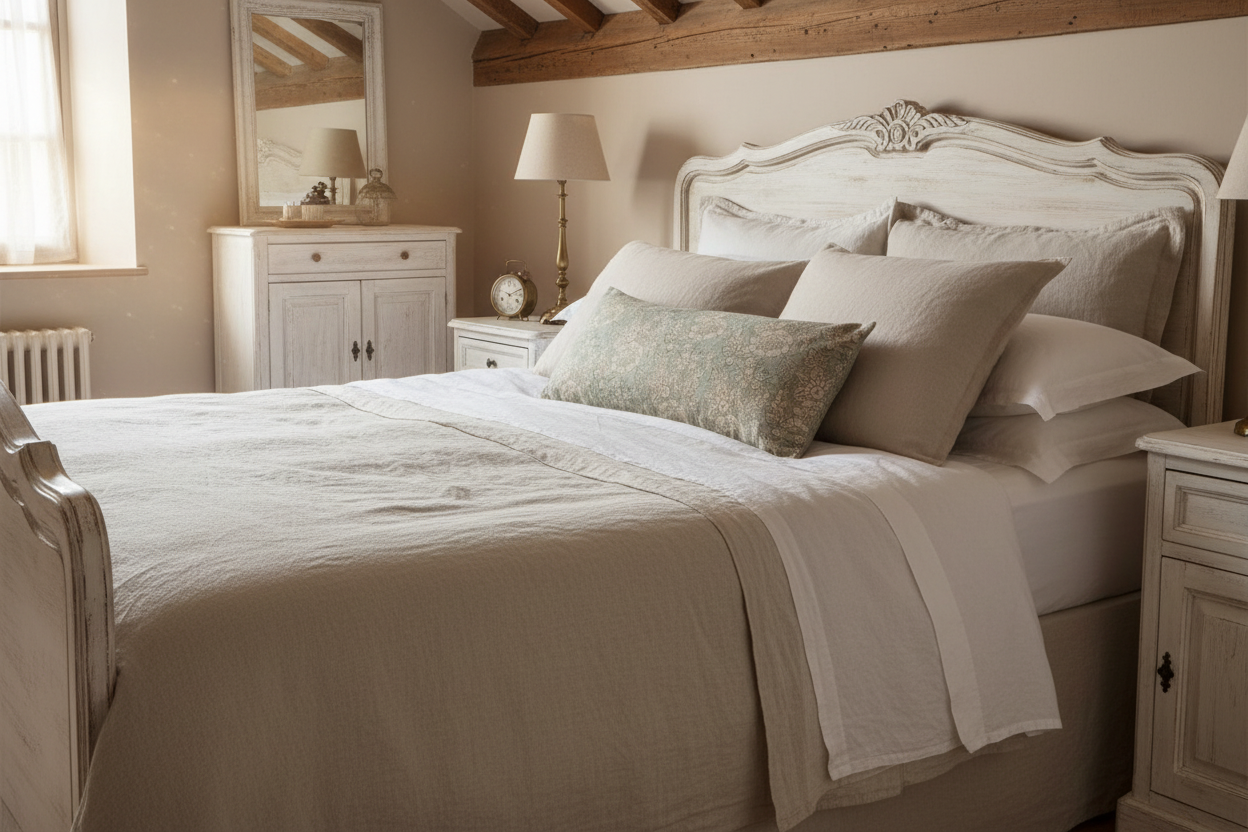Floral patterned pillow on a white background