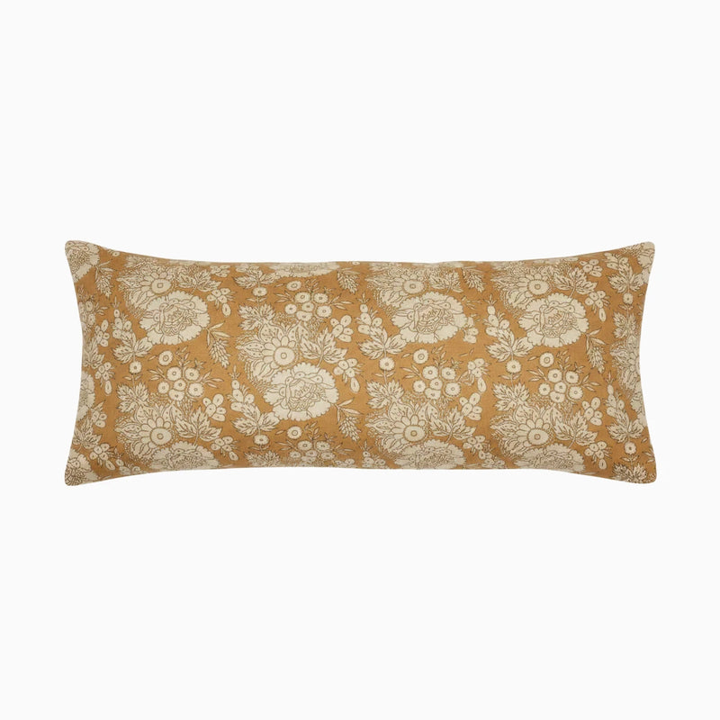Montana Botanical Print Camel Pillow Cover Pillow Covers