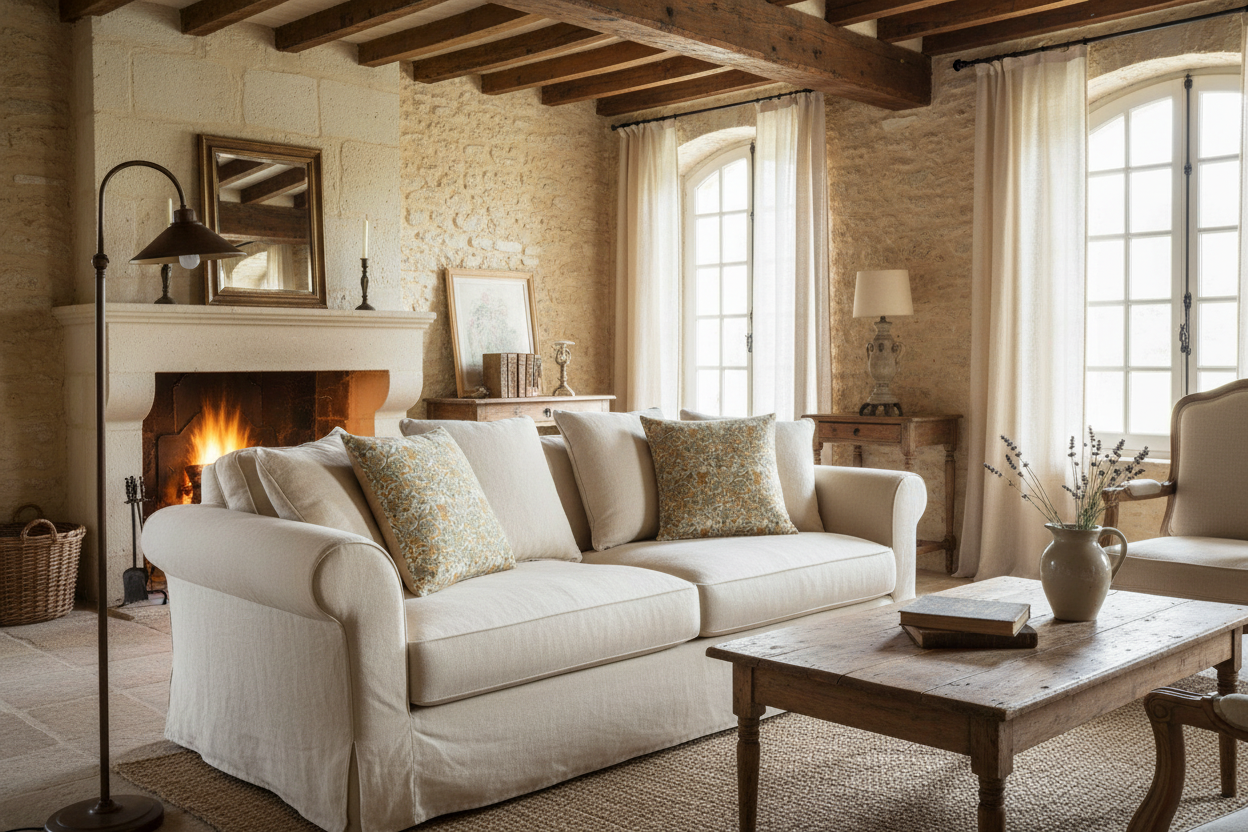 Ryder Botanical Print Oat Pillow Cover