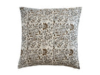 Cassana Botanical Print Warm White Pillow Cover Single Sided Pillow Covers
