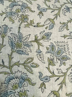 Elisa Block Print Cotton Fabric Cotton Fabric