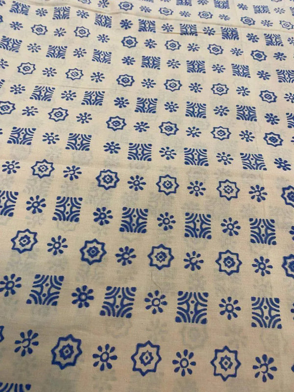 Myra Hand Block Cotton Fabric
