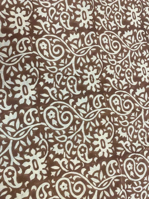 Zaina Hand Block Cotton Fabric