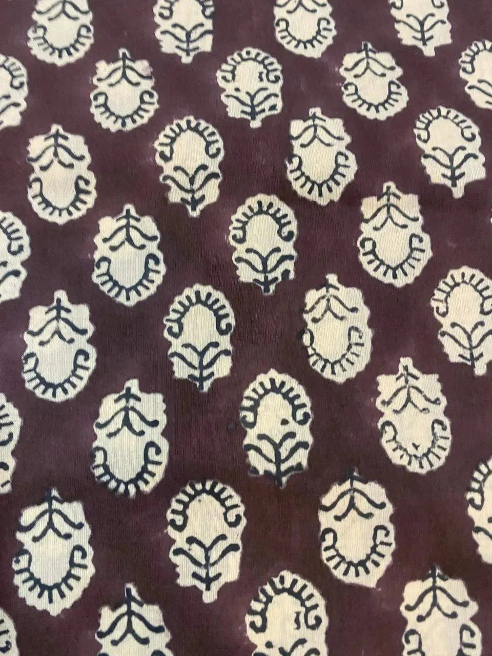 Ida Hand Block Print Indian Cotton Fabric Cotton Fabric