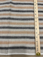 Brownie Ticking Stripe Upholstery Linen Cut Out Fabric Linen Fabric