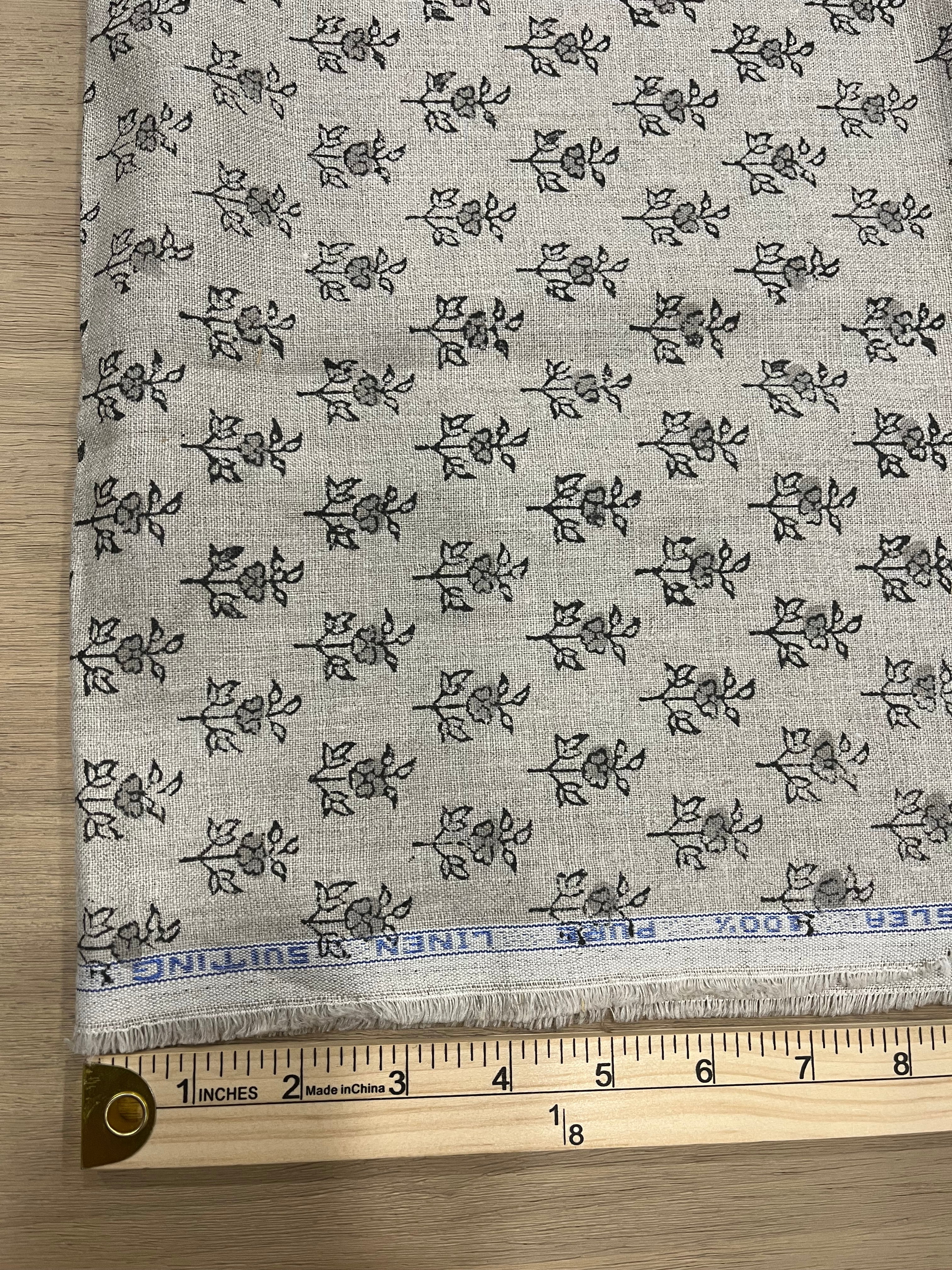 3 Yards Cut Out Linen Fabric (Copy) Linen Fabric