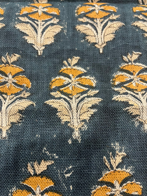 1 Yard Cut Out-Orson Ditsy Print Upholstery Linen Fabric Linen Fabric