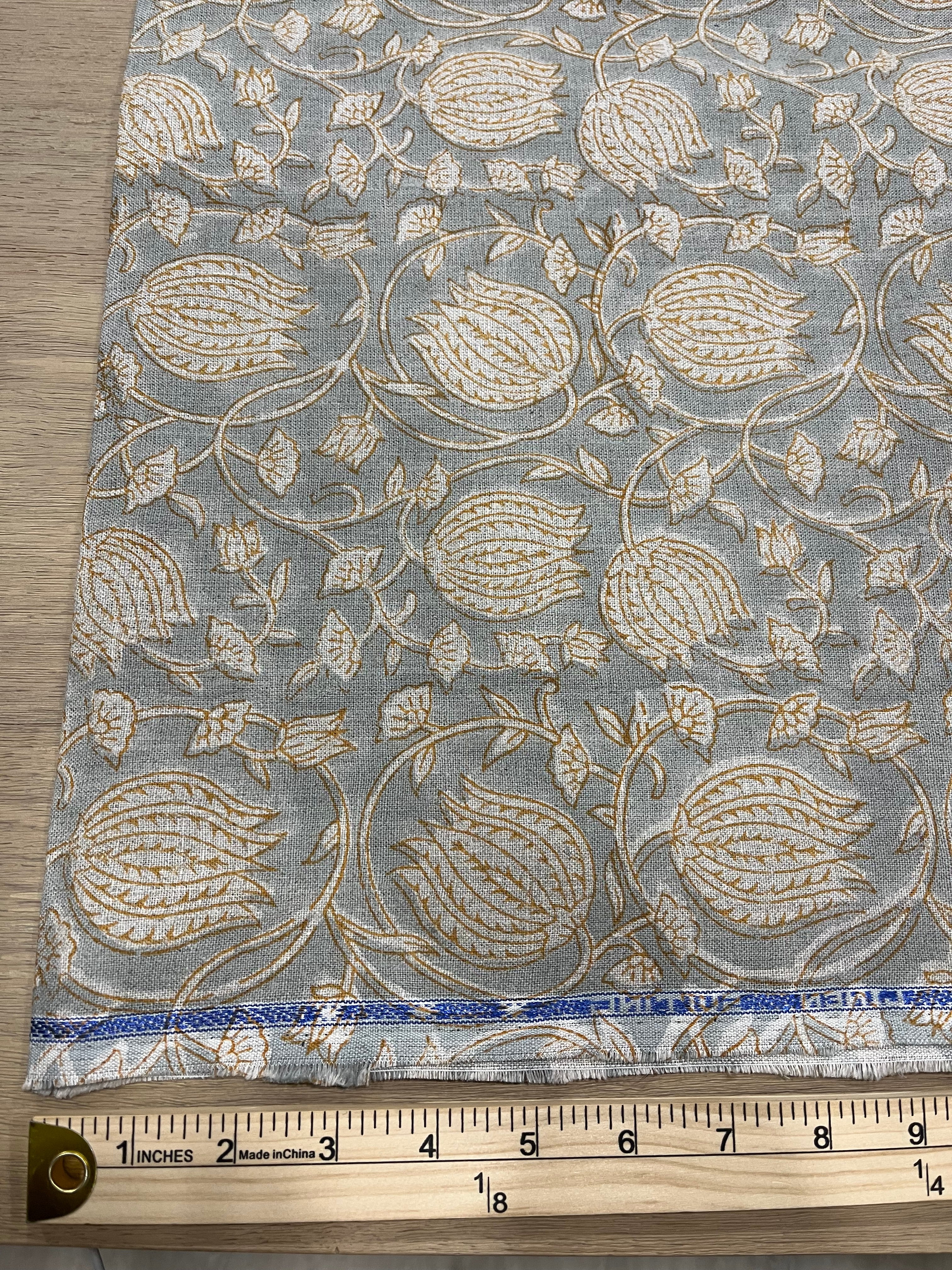 3 Yards Cut Out Linen Fabric (Copy) Linen Fabric