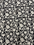 7.5 Yards & 9.5 Yards & 10 Yards Cut Out-Abbey Floral Cotton Fabric Cotton Fabric