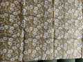 1 Yard Cut Out-Elin Block Printed Linen Fabric 1 Yard Linen Fabric