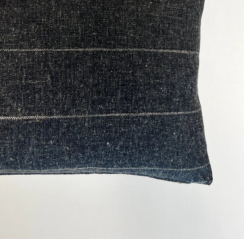 Arlo Stripe Natural Linen Pillow Cover Pillow Covers