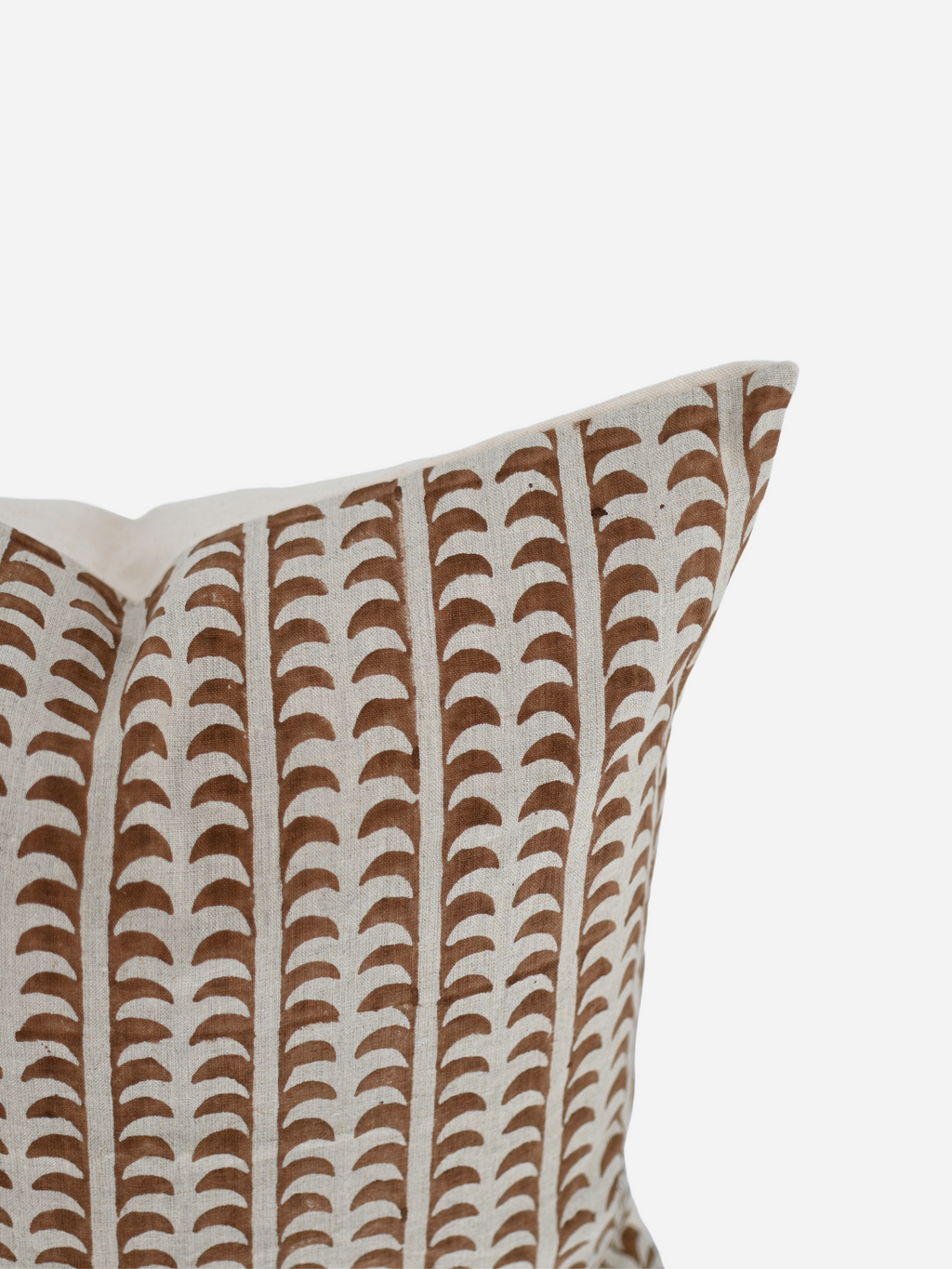 Calista Striped Floral Oat Pillow Cover Pillow Covers