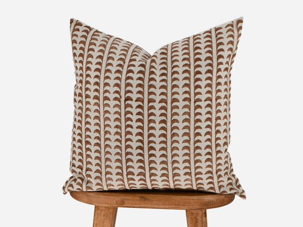 Calista Block Print Pillow Cover