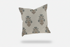 Cypress Ditsy Prints Natural Linen Pillow Cover 26" x 26" Double Sided Pillow Covers