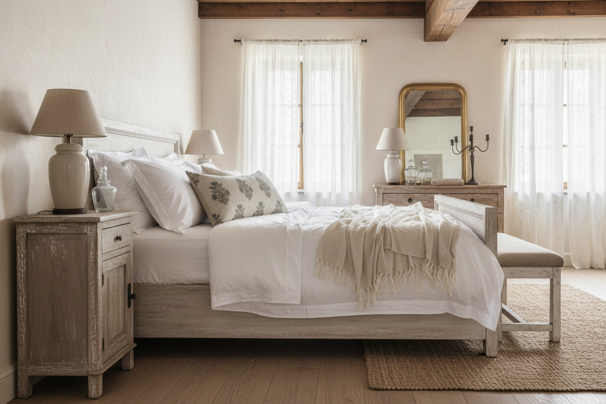 Cypress Ditsy Prints Natural Linen Pillow Cover Pillow Covers