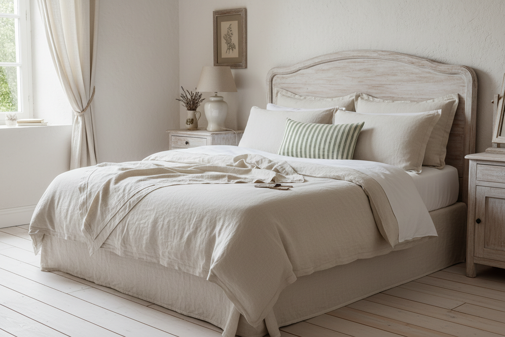 Vesper Stripe Natural Linen Pillow Cover Pillow Covers