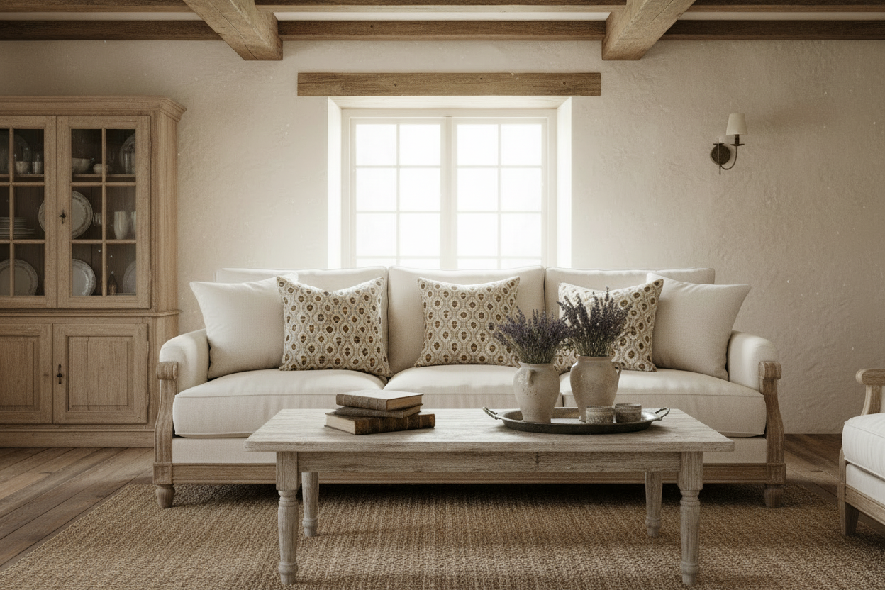 Cassian Ditsy Prints Oat Pillow Cover Pillow Covers