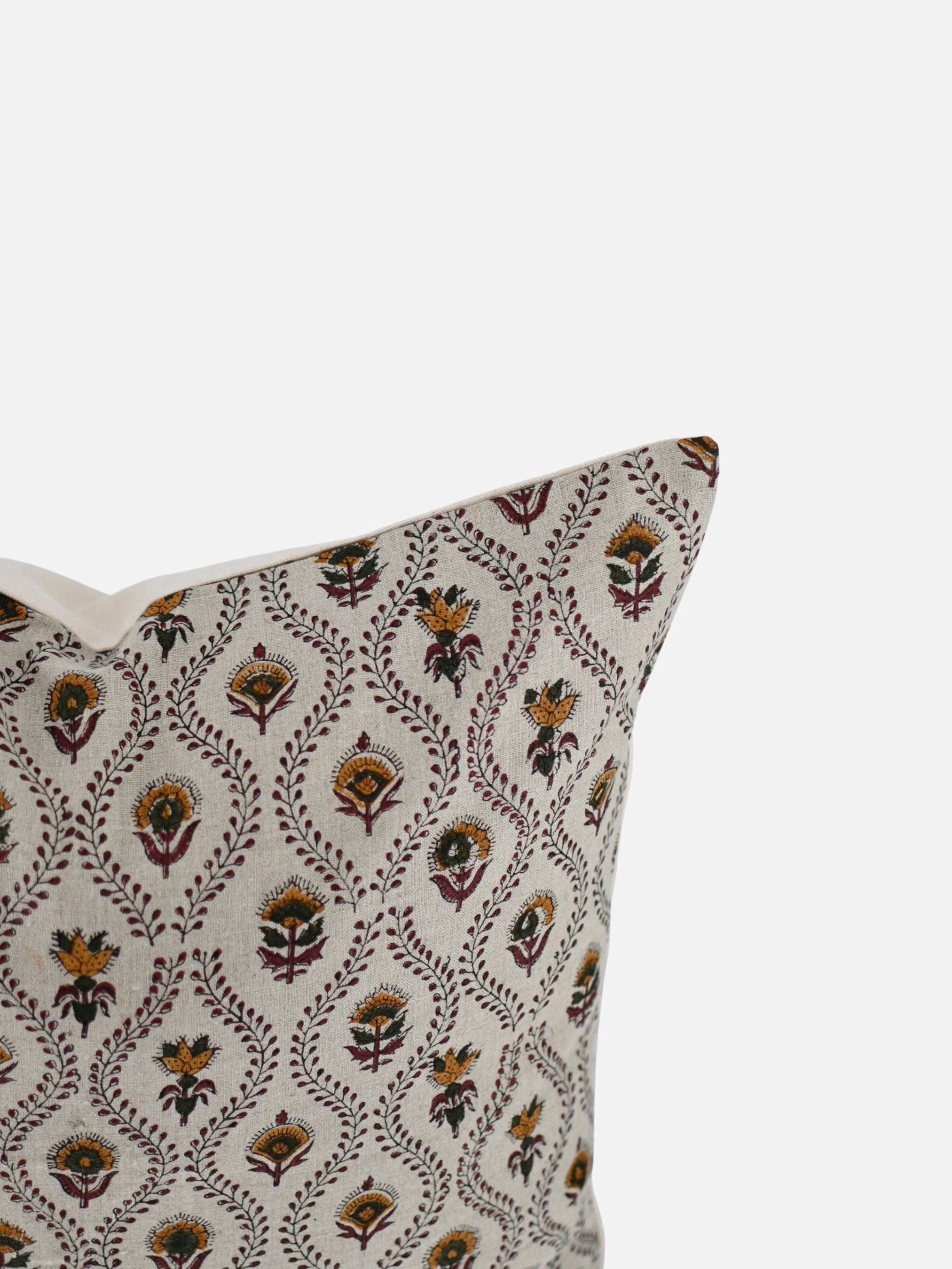 Cassian Ditsy Prints Oat Pillow Cover Pillow Covers
