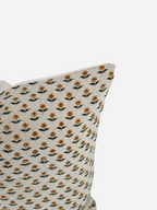 Zinni Ditsy Prints Warm White Pillow Cover Pillow Covers