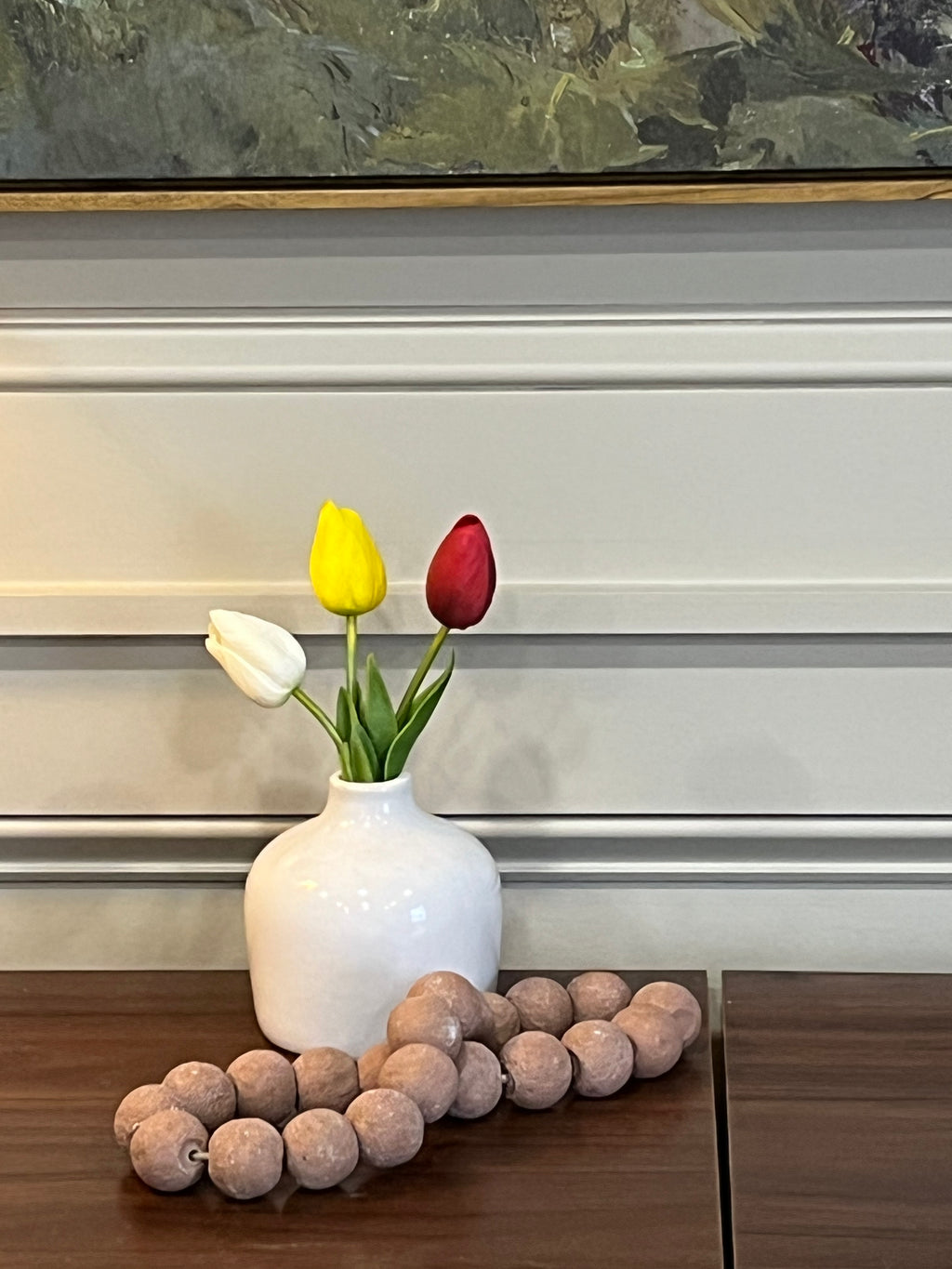 White Bud Vase Vase & Pots