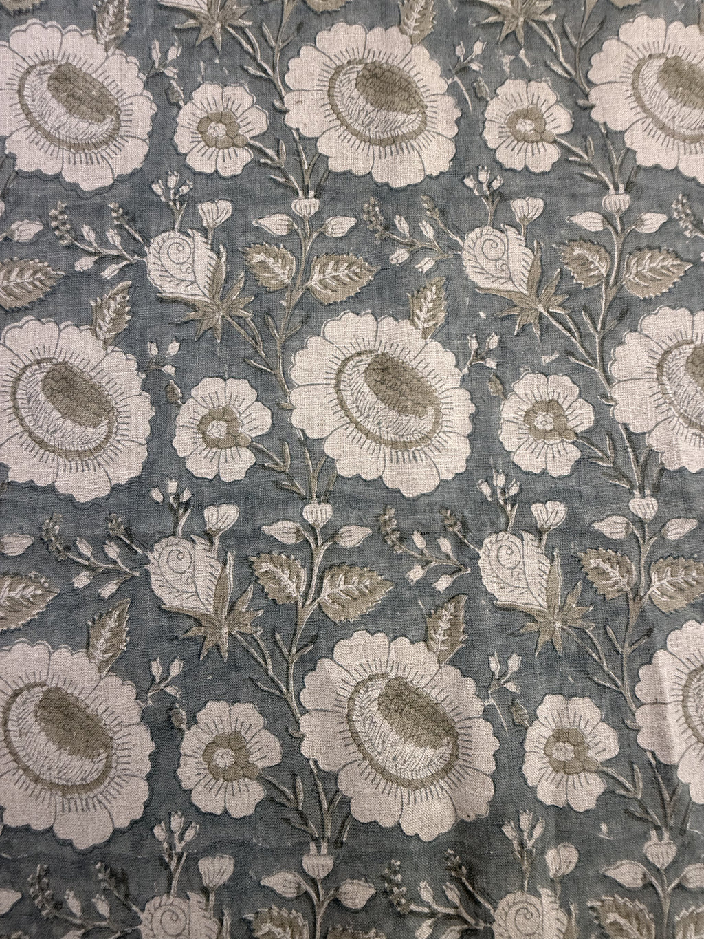 Romy Printed Linen Fabric Linen Fabric