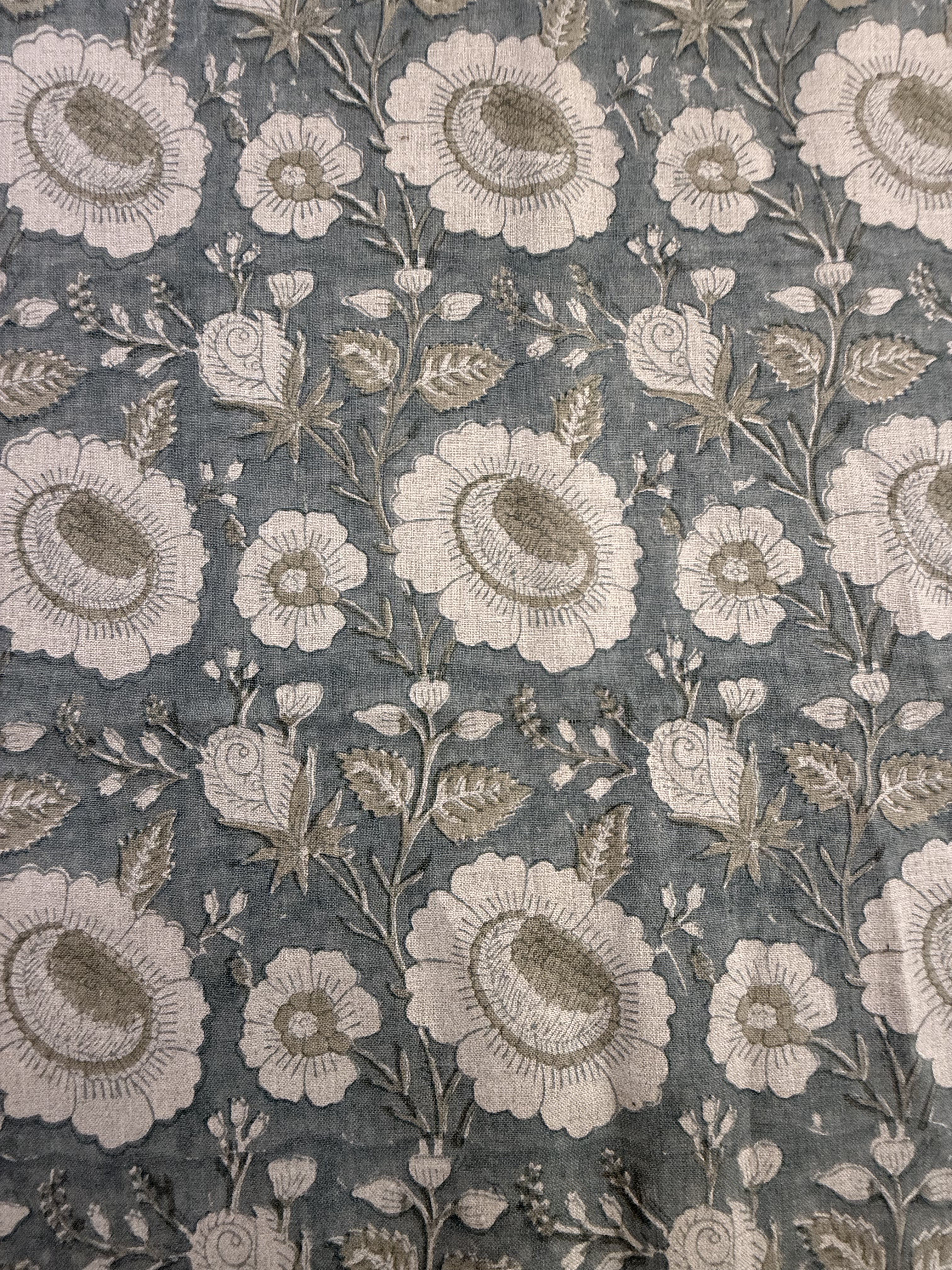 Romy Printed Linen Fabric Linen Fabric