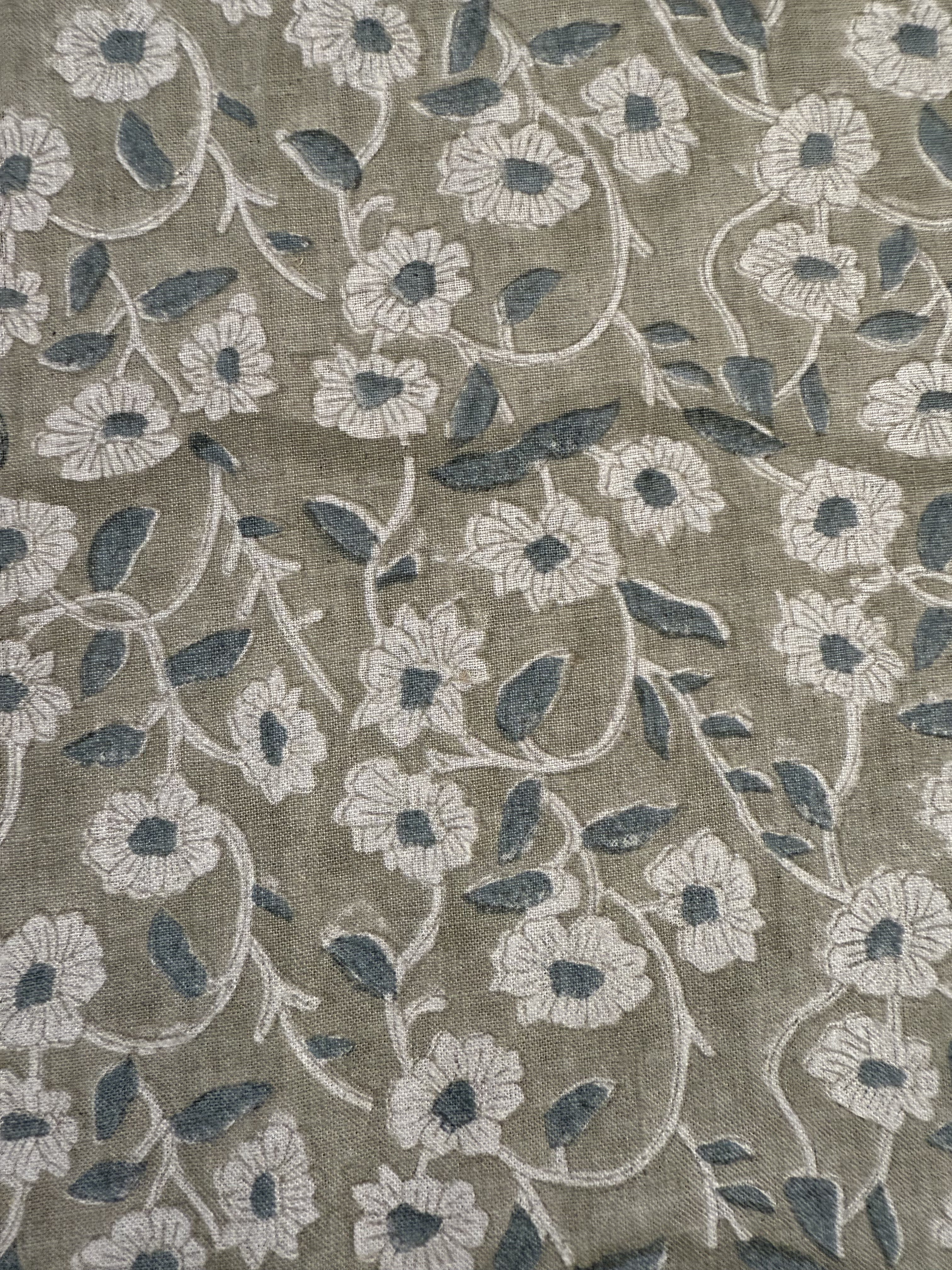 Vera Printed Linen Fabric Linen Fabric