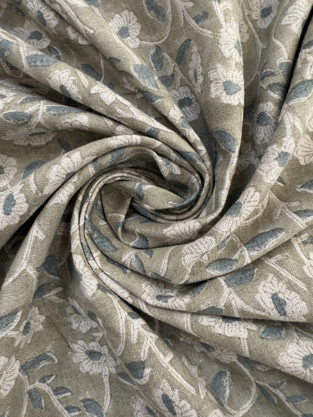 Vera Printed Linen Fabric Linen Fabric